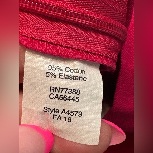 J. Crew Stretch Winnie Pant City Fit Pink Straight Leg Pants size 8P NWT - Picture 7 of 16